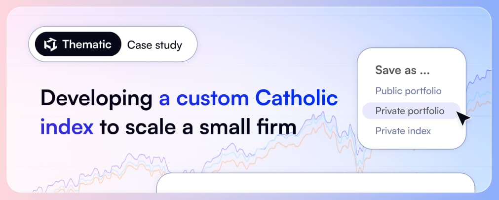 Case Study: Developing a Custom Catholic Index to Scale a Small Firm